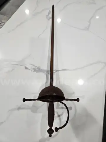 Antique Italian Officer’s Rapier / Smallsword circa 1580-1650 w/ Original Guard