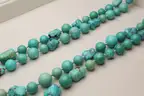 Vintage Multi-Strand Persian Carved Turquoise Necklace – Palisades Collection