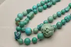 Vintage Multi-Strand Persian Carved Turquoise Necklace – Palisades Collection