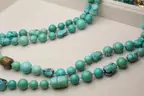Vintage Multi-Strand Persian Carved Turquoise Necklace – Palisades Collection