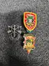 Lot of (3) Post-Vietnam U.S. Special Operations & Airborne Beret Pins