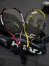 Lot of Tennis Racket & Gear Bundle