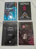Lot of (4) BATMAN PREMIUM HARDCOVER GRAPHIC NOVEL LOT – Long Halloween, Arkham Asylum, Death in the Family