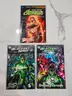 Lot of (3) DC BLACKEST NIGHT GRAPHIC NOVEL LOT – Hardcover & Companion Volumes