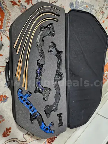 Lot of (3) Bows, Limbs, Arrows, and Other Accessories - Complete Martin Archery Recurve Collection