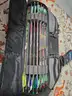 Lot of (3) Bows, Limbs, Arrows, and Other Accessories - Complete Martin Archery Recurve Collection