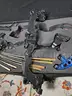 Lot of (3) Bows, Limbs, Arrows, and Other Accessories - Complete Martin Archery Recurve Collection