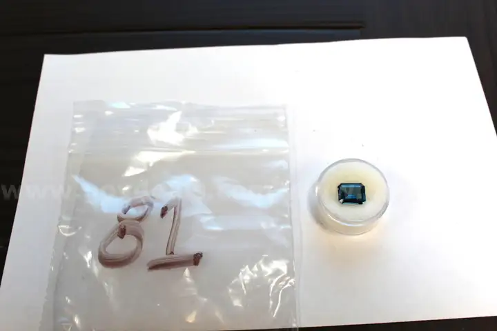 London Blue Topaz &#x2013; 4.2 Carats (Emerald Cut, AAA)