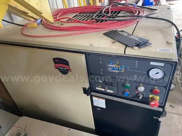Ingersol Rand Single Stage Rotary Screw Air Compressor
