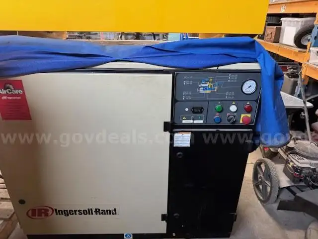 Ingersol Rand Single Stage Rotary Screw Air Compressor