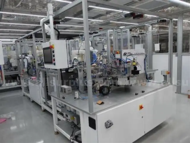 MiQ Machines with Fluidic Processing Machine and Cartridge Pouching Labeling Machine with BeiJer X2pro System Controller