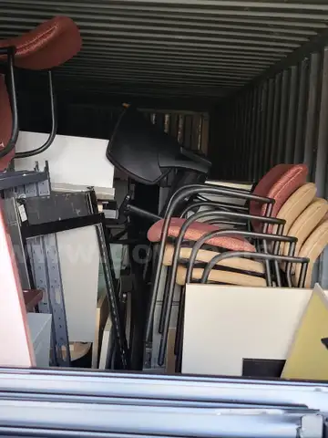 Connex Box Lot:  Miscellaneous Furniture and more contents only