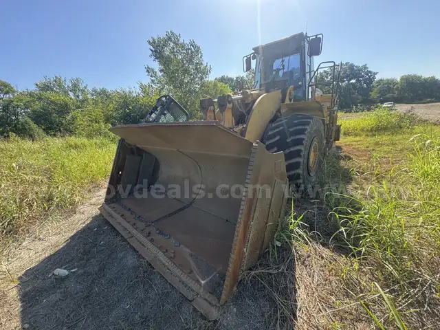 2001 Caterpillar 980G 4WD Articulated Wheel Loader
