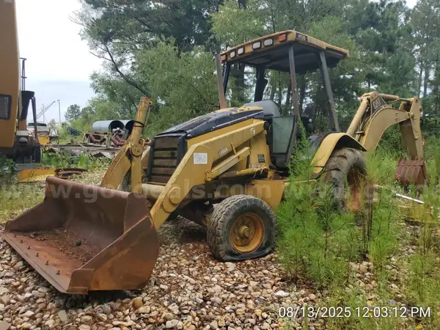 2002 Caterpillar 416D Loader Backhoe