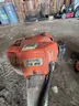 Lot of 4 Stihl tools and 1 Honda push mower