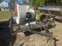 American Road Equipment Leaf Machine and Trailer