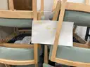 Lot #2 This is a set of 7 chairs