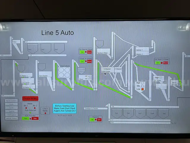 Complete Line 5 - Pulse &#x26; Grain Processing / Fine Cleaning Line (Human Consumption Grade)