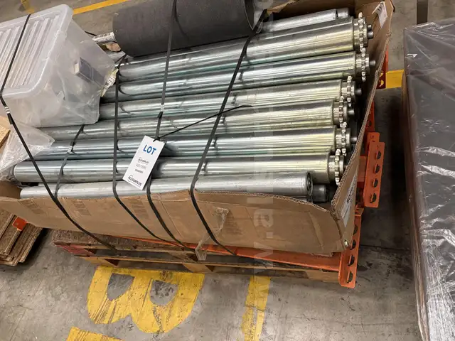 Pallet of Spare Rollers For a Palletiser