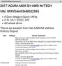 2017 Acura MDX SH-AWD W/TECH....MARYLAND INSPECTED !!! ONLY 94,048 MILES !!!