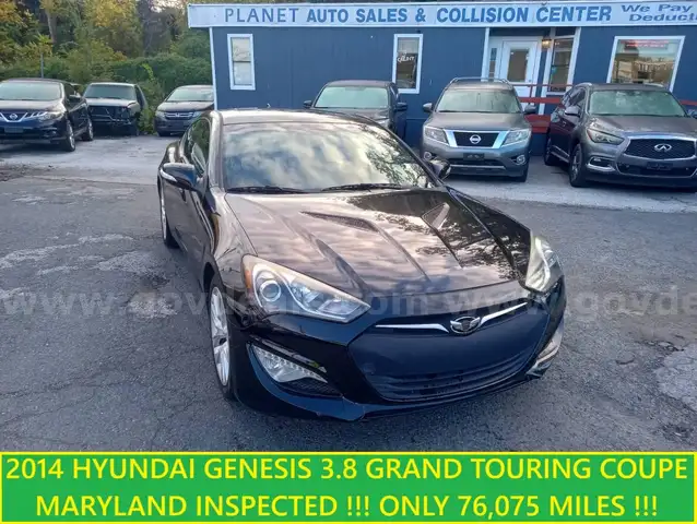 2014 Hyundai Genesis Coupe 3.8 Grand Touring 8AT ....MARYLAND INSPECTED !!! ONLY 76,075 MILES !!!