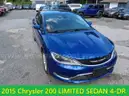 2015 Chrysler 200 LIMITED SEDAN 4-DR, 2.4L L4 DOHC 16V