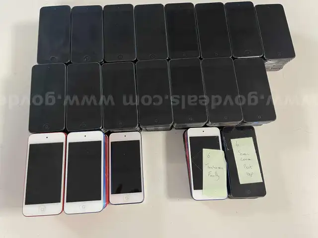 Lot of 182 Apple iPod (Model A1574) &#x2014; USED / UNTESTED / AS-IS &#x2014; Grade A Housing &#x2014; No Chargers &#x2014; MDM Locked