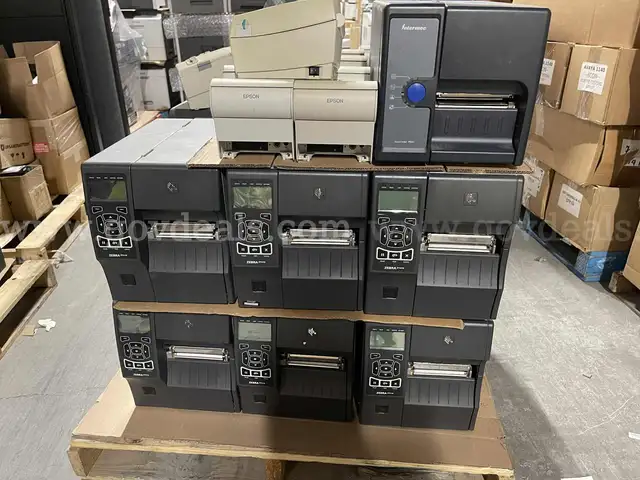 Lot of Mixed Printers – Zebra, Epson, Intermec – As-Is Untested