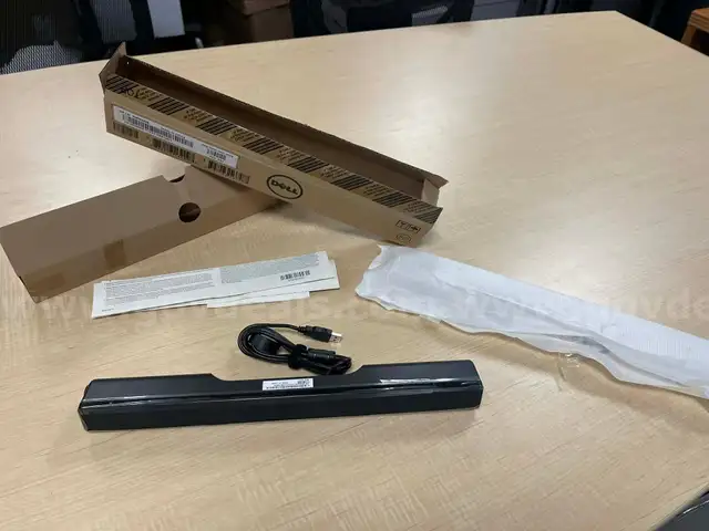 Lot 116, Brand New Dell AC511 USB Soundbar – 0MN008