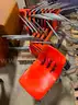 Orange Virco 9000 Student Classroom Chairs lot of 16