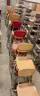 Virco 3000 Classroom Chairs - Mixed Colors Lot of 58