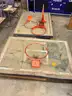 Basketball Glass Backboards with extra hoops Set of 2