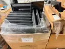 Lot of 124 mixed televisions on 5 skids. Various brands, models, and screen sizes. All units power on