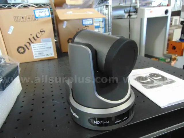 3 ea. PTZ Optics PT12X-NDI-GY Broadcast Cameras