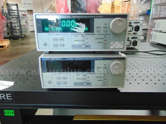 2 ea. ILX Lightwave LPD-3830 Precision Pulsed Current Sources