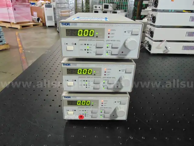 3 ea. THORLABS LDC202C Laser Diode Controllers