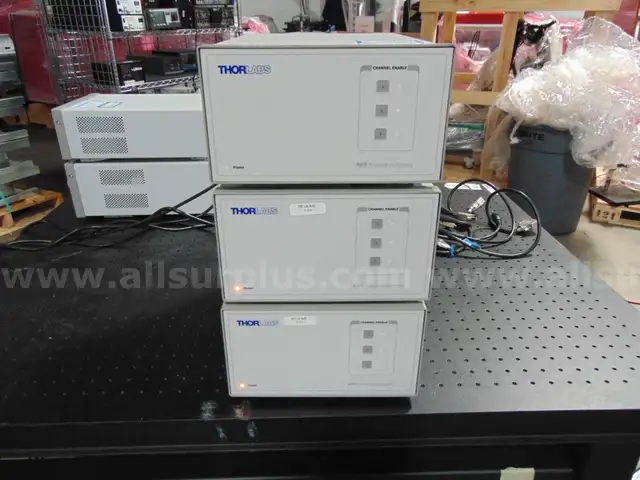 3 ea. THORLABS BSC203 Motion Controllers