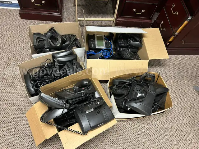 Lot of Desk Phones 26 Total
