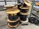 Cable and Conduit, Power Cable, Wire, Conduit and Supporting Electrical Equipment, Qty 1 Lot