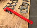 Shop Tools, Wrench, Clamps, Nail and Staple Gun, Qty 17Pcs