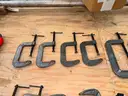 Shop Tools, Wrench, Clamps, Nail and Staple Gun, Qty 17Pcs