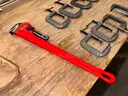 Shop Tools, Wrench, Clamps, Nail and Staple Gun, Qty 17Pcs