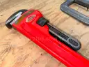 Shop Tools, Wrench, Clamps, Nail and Staple Gun, Qty 17Pcs