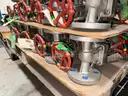 Valves, Gate, Ball, Check, Globe, Butterfly, .50 in to 6in, 150# to 800#, CS, SS, 1 LOT