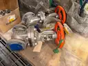 Valves, Gate, Ball, Check, Globe, Butterfly, .50 in to 6in, 150# to 800#, CS, SS, 1 LOT