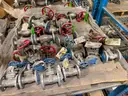 Valves, Gate, Ball, Check, Globe, Butterfly, .50 in to 6in, 150# to 800#, CS, SS, 1 LOT