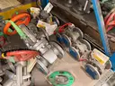 Valves, Gate, Ball, Check, Globe, Butterfly, .50 in to 6in, 150# to 800#, CS, SS, 1 LOT