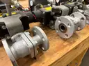 Valves, Actuated Ball and Plug Valves, Ranging From 0.5in to 2in Dia, 150# to 300#, Qty 17 Valves.