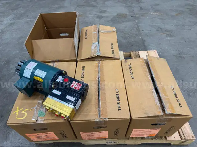 Pumps, Electric Motors, Blowers, Fans and Replacement Parts, From 0.33HP to 0.75HP