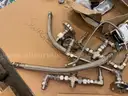 Instrument Air Valves, Fittings, Flanges and Supporting Equipment, 0.125in to Approx 1in Dia, Qty 1 Lot.